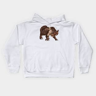 WereCat: Chocolate Kids Hoodie